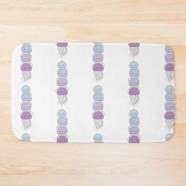 Item preview, Kawaii Jellyfish Stack – Cute Pastel Ocean Collection designed and sold by AliveStyle.