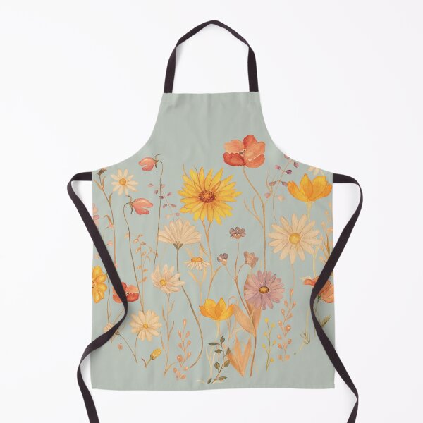 Item preview, Autumn Vintage Wildflowers (duotone) designed and sold by 247DesignStudio.