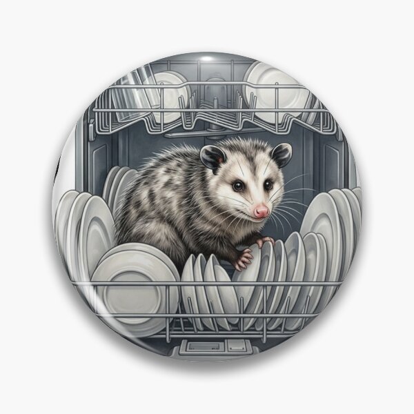 Item preview, Dishwasher Possum designed and sold by raspeed.