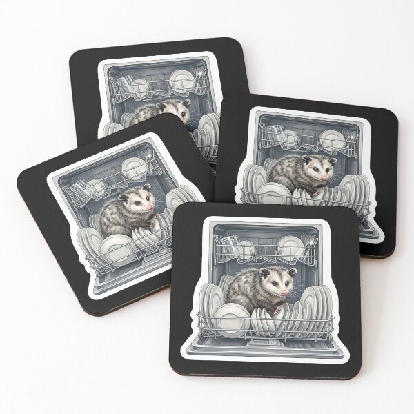 Item preview, Dishwasher Possum designed and sold by raspeed.
