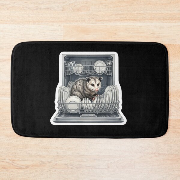 Item preview, Dishwasher Possum designed and sold by raspeed.