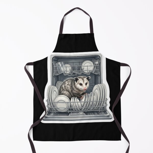 Item preview, Dishwasher Possum designed and sold by raspeed.