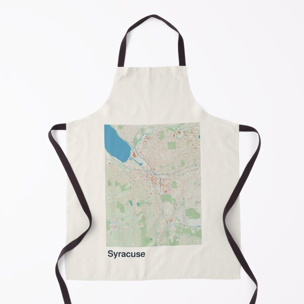 Artikelvorschau, Minimalistische Kartenkunst von Syracuse entworfen und verkauft von MapsNerd.