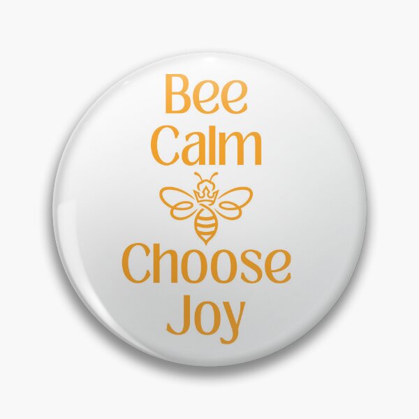 Item preview, Bee Calm Choose Joy-Orange designed and sold by CraftyBrandyBoutique.