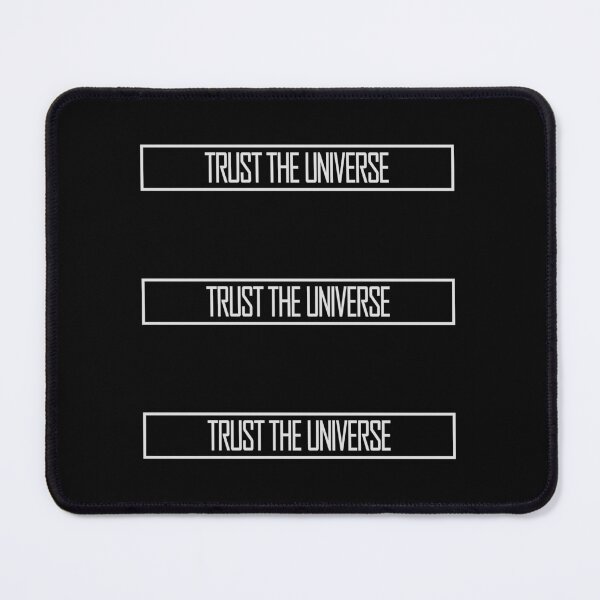 Item preview, Trust The Universe Spiritual Positivity Quote Logo designed and sold by shirt-o-mat.