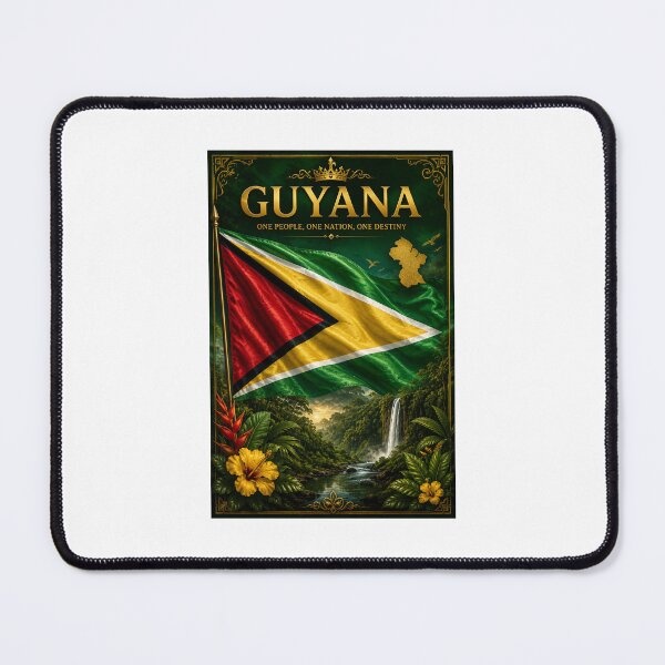 Item preview, Guyana Golden Arrowhead – Guyanese Pride & Heritage  designed and sold by     Crowned Canvas Studio ⭐ .