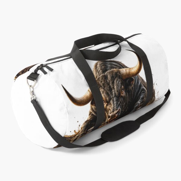 Item preview, Fierce Black Bull Letter D Toro Bravo Western Art  designed and sold by LC&LCPlatform.