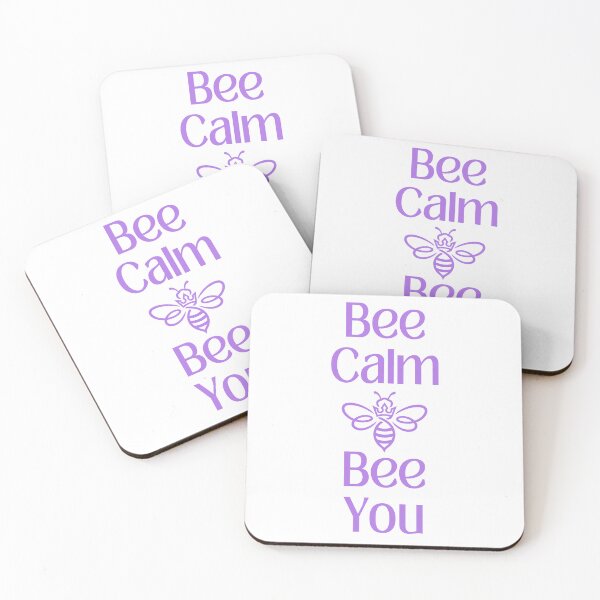 Item preview, Bee Calm Bee You - Lavender  designed and sold by CraftyBrandyBoutique.