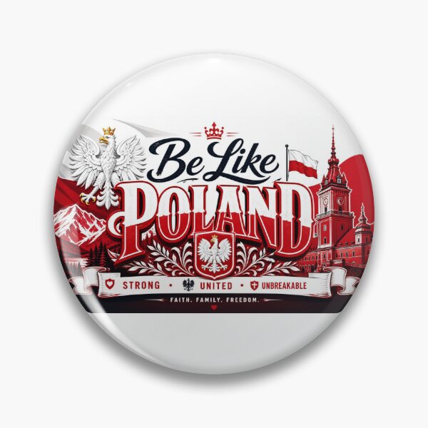 Item preview, Be Like Poland designed and sold by ArtCraftLab.