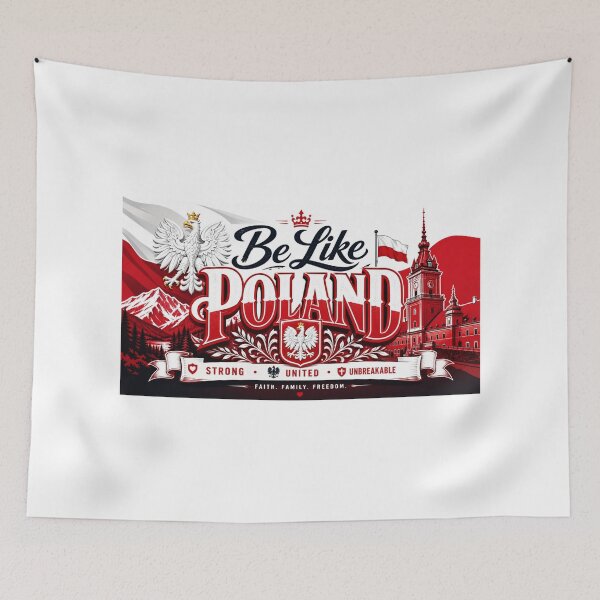Item preview, Be Like Poland designed and sold by ArtCraftLab.