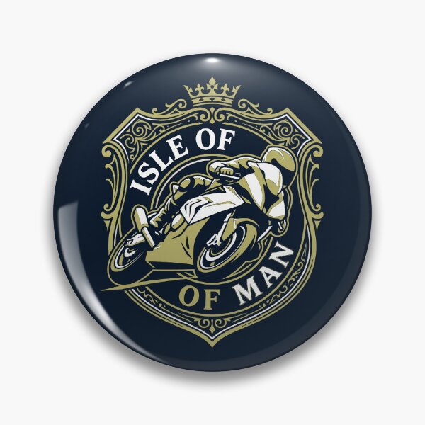 Item preview, Isle of Man TT Vintage Heraldic Crown Crest Superbike designed and sold by KiwiRider.