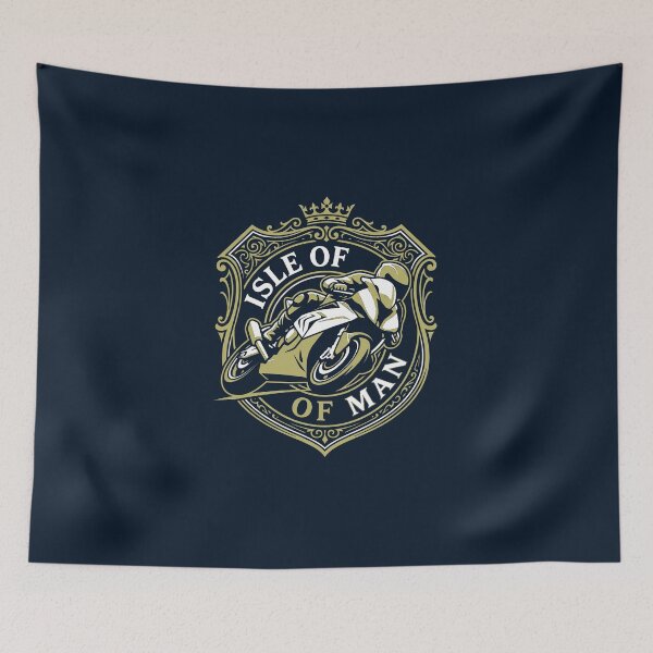 Item preview, Isle of Man TT Vintage Heraldic Crown Crest Superbike designed and sold by KiwiRider.