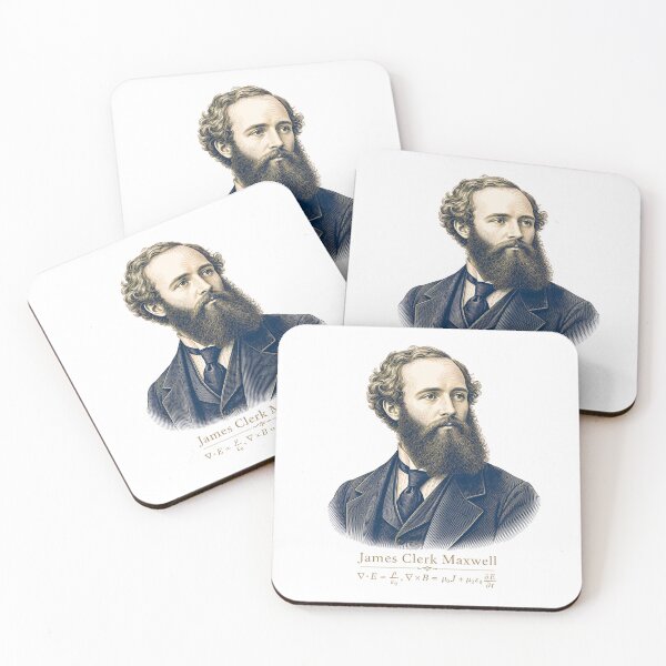 Item preview, James Clerk Maxwell — Electromagnetic Fields | Science Heroes designed and sold by Art&Fun.