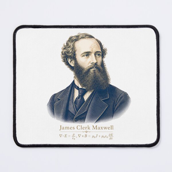 Item preview, James Clerk Maxwell — Electromagnetic Fields | Science Heroes designed and sold by Art&Fun.