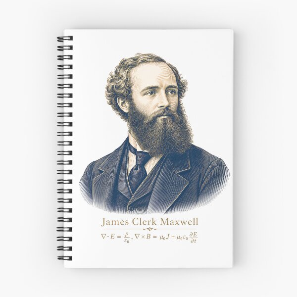 Item preview, James Clerk Maxwell — Electromagnetic Fields | Science Heroes designed and sold by Art&Fun.