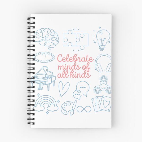 Item preview, Celebrate Minds of All Kinds – Neurodiversity & Autism Acceptance designed and sold by PalleteCreation.