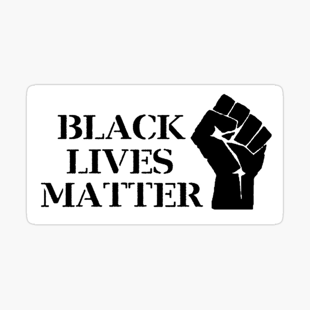 Raised Fist Black Lives Matter  8.5" x 11" Custom Stencil FAST FREE SHIPPING 