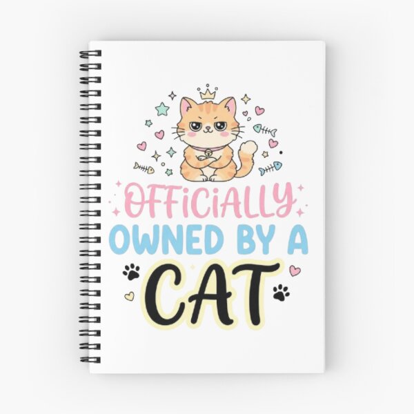 Item preview, Officially Owned By A Cat - Sassy Kitten Quote designed and sold by PrintforDesign.