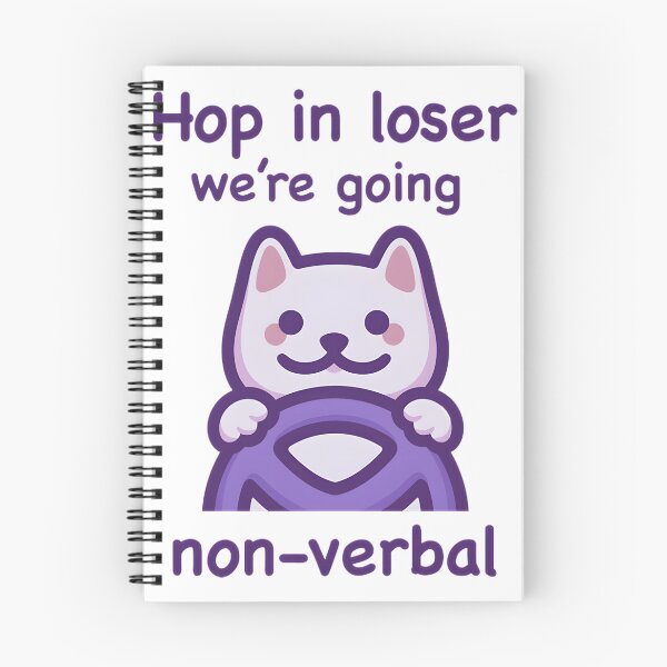Item preview, Nonverbal Communication Support Aesthetic Minimalist Typography Design | ⭐⭐⭐⭐⭐ designed and sold by kidgoback.