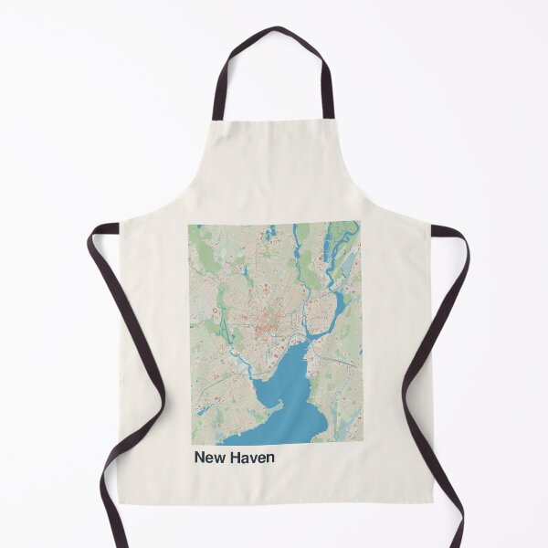 Item preview, New Haven Minimalistic Map Art designed and sold by MapsNerd.