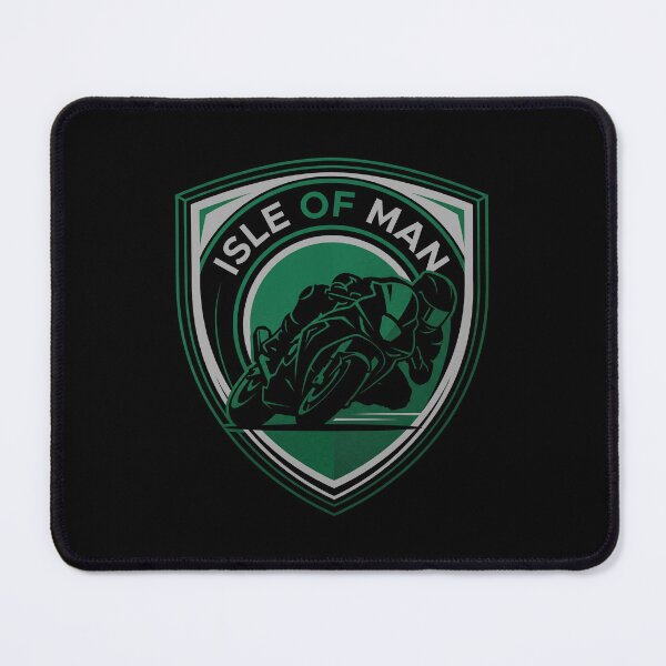 Item preview, Isle of Man TT Green Racing Shield Superbike Rider designed and sold by KiwiRider.
