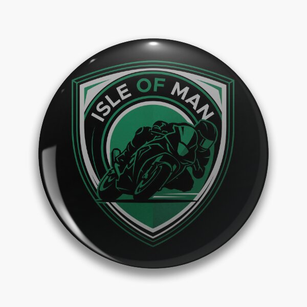 Item preview, Isle of Man TT Green Racing Shield Superbike Rider designed and sold by KiwiRider.