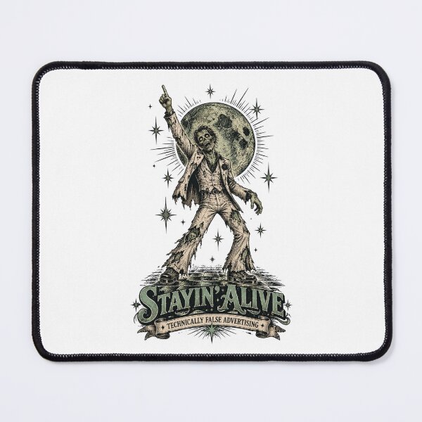 Item preview, Technically False Advertising — Zombie Disco Halloween designed and sold by Qorvun.