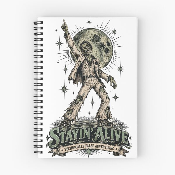 Item preview, Technically False Advertising — Zombie Disco Halloween designed and sold by Qorvun.