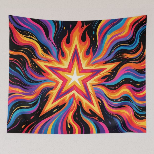 Item preview, Starborn on Fire designed and sold by StarbornPrime.