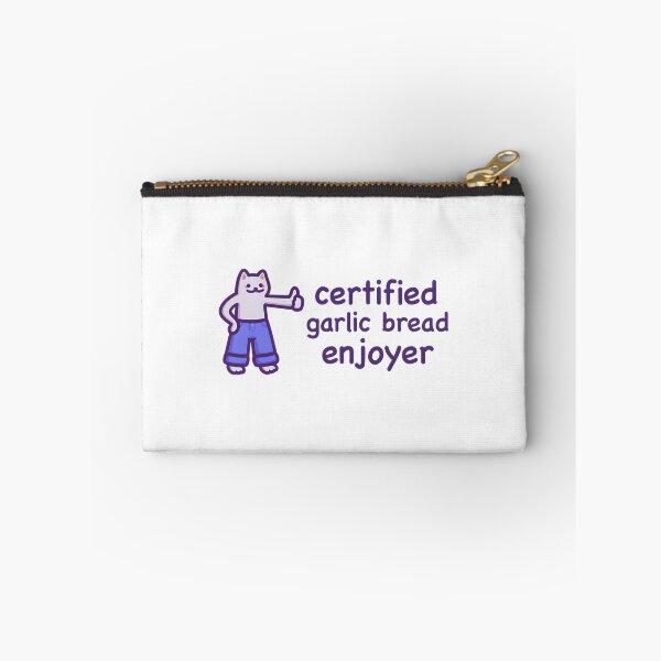 Item preview, Certified Garlic Bread Enthusiast - Humorous Foodie Apparel | ⭐⭐⭐⭐⭐ Best Seller designed and sold by kidgoback.
