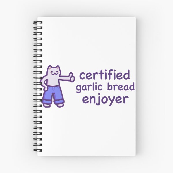 Item preview, Certified Garlic Bread Enthusiast - Humorous Foodie Apparel | ⭐⭐⭐⭐⭐ Best Seller designed and sold by kidgoback.