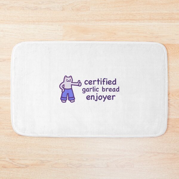 Item preview, Certified Garlic Bread Enthusiast - Humorous Foodie Apparel | ⭐⭐⭐⭐⭐ Best Seller designed and sold by kidgoback.