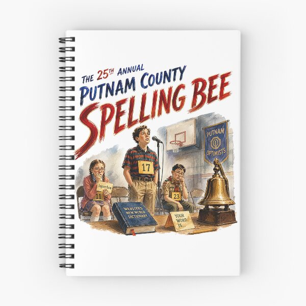 Item preview, The 25th Annual Putnam County Spelling Bee designed and sold by Lyric Vault - Rock on.
