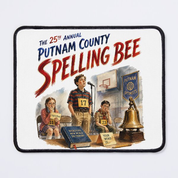 Item preview, The 25th Annual Putnam County Spelling Bee designed and sold by Lyric Vault - Rock on.