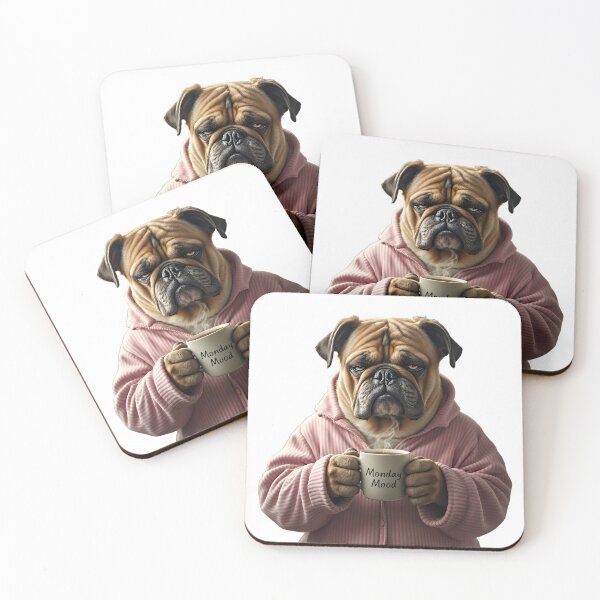Item preview, Monday Mood - Sleepy Bulldog designed and sold by ZykeArt.