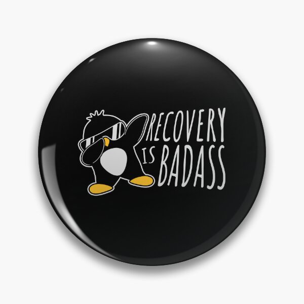 Item preview, Penguin Recovery Is Badass Strong Sunglasses Dab Dance designed and sold by shirt-o-mat.