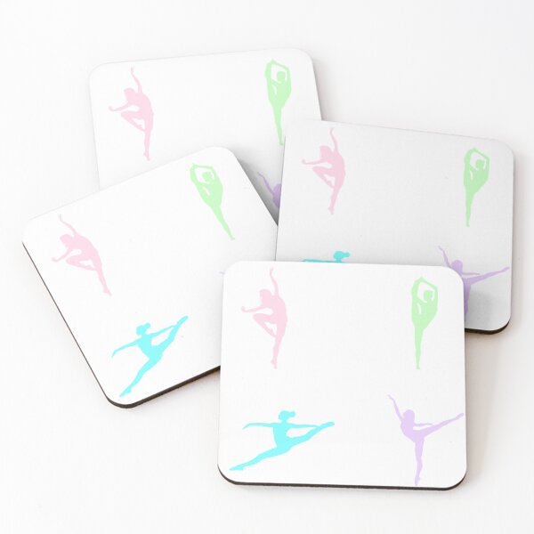 Item preview, Dancer Pastel Silhouette Sticker Pack/Sheet designed and sold by SlimyFish.