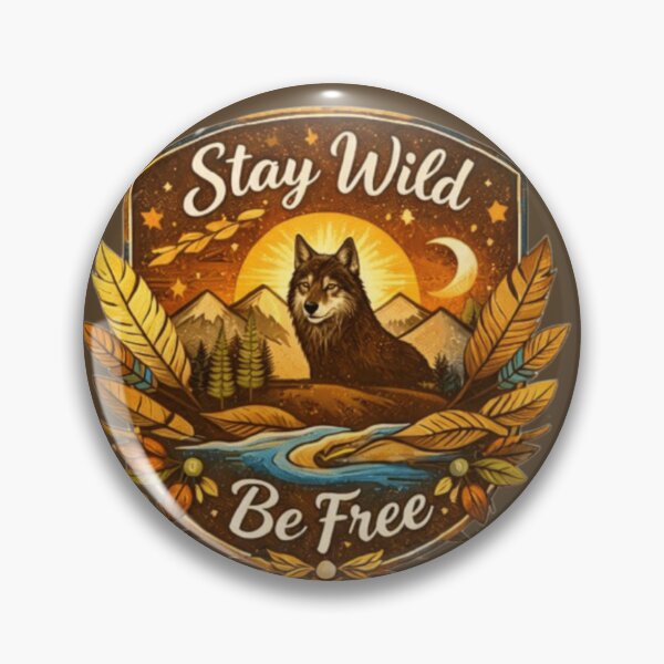 Item preview, Stay wild stay free designed and sold by JaroDesign2023.