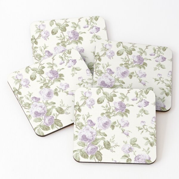 Item preview, Shabby Chic | Lilac Purple Rose | Vintage Floral  designed and sold by PureCreations.