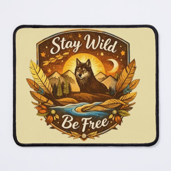 Item preview, Stay wild stay free designed and sold by JaroDesign2023.