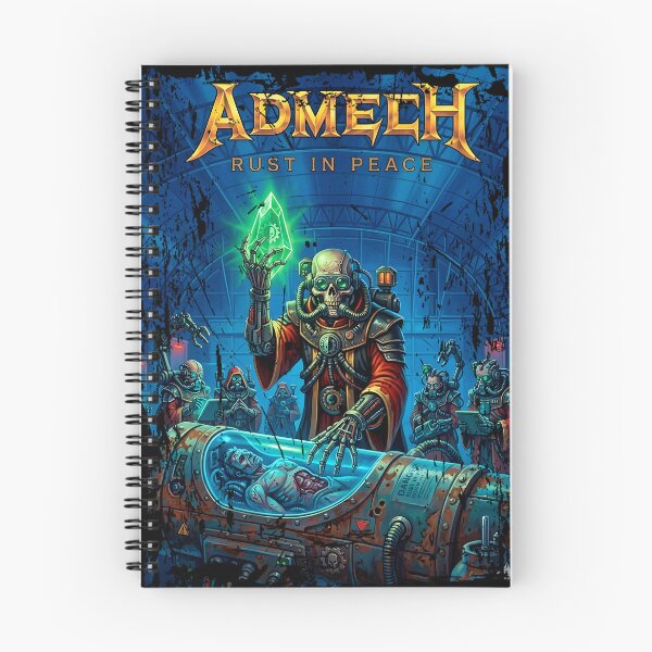 Item preview, AdMech Rust in Peace – Megadeth Thrash Metal Parody designed and sold by BravenBold.