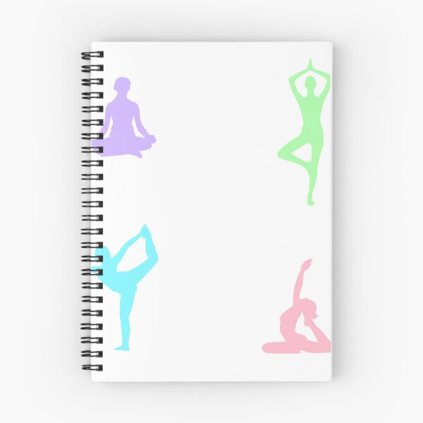 Item preview, Yoga Poses Pastel Sticker Pack/Sheet designed and sold by SlimyFish.