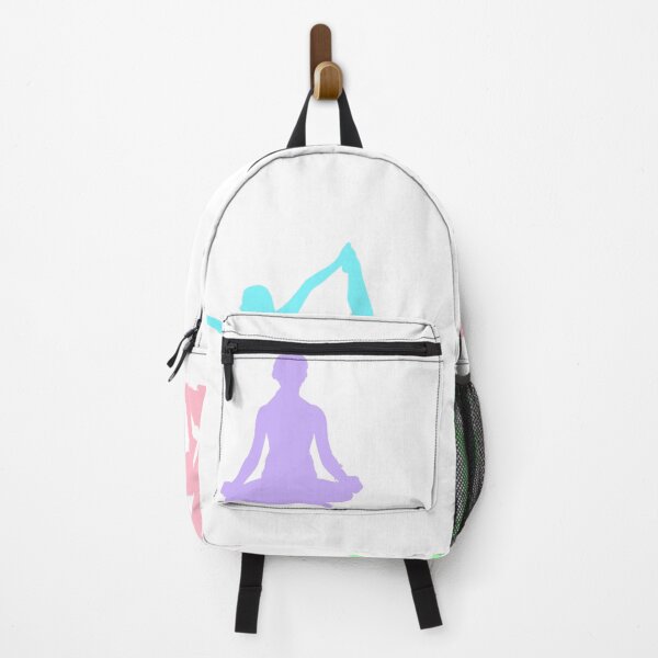 Item preview, Yoga Poses Pastel Sticker Pack/Sheet designed and sold by SlimyFish.