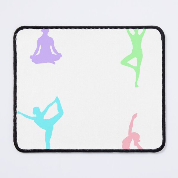 Item preview, Yoga Poses Pastel Sticker Pack/Sheet designed and sold by SlimyFish.