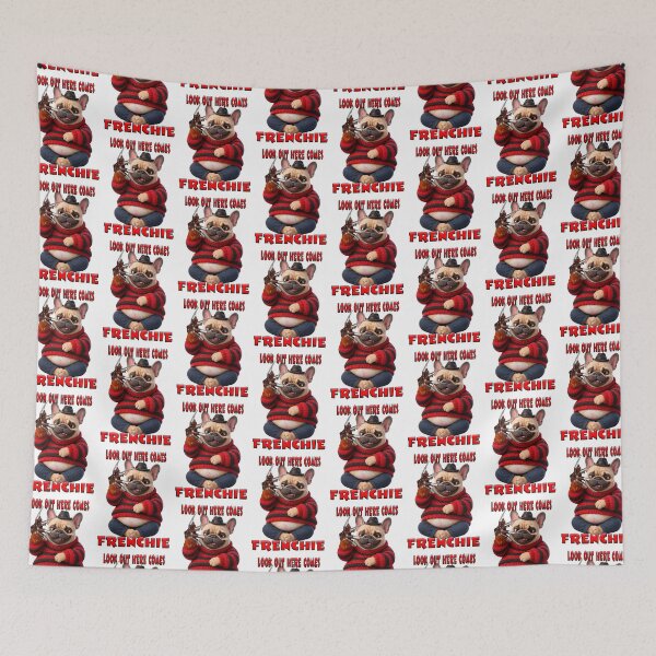 Item preview, French bulldog Nightmare designed and sold by SmARTNiki.