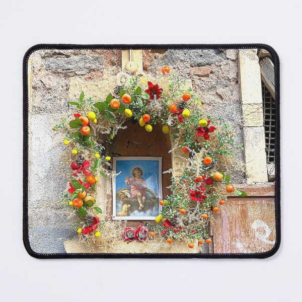 Item preview, Street shrine with the infant Jesus, Catania, Sicily designed and sold by Roadlight Photography .