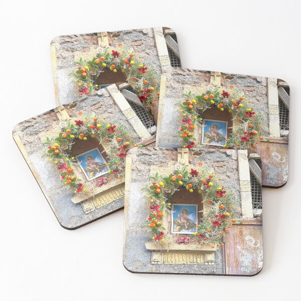 Item preview, Street shrine with the infant Jesus, Catania, Sicily designed and sold by Roadlight Photography .
