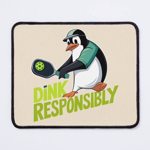 Item preview, Dink Responsibly Pickleball Funny Gifts For Pickleball Players designed and sold by SkymarArt.