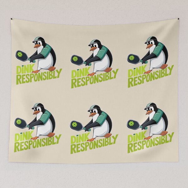 Item preview, Dink Responsibly Pickleball Funny Gifts For Pickleball Players designed and sold by SkymarArt.