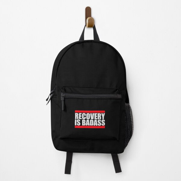 Item preview, Recovery Is Badass Strong Recovery Motivation Logo designed and sold by shirt-o-mat.